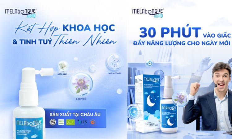 sử dụng melatongue rapid spray